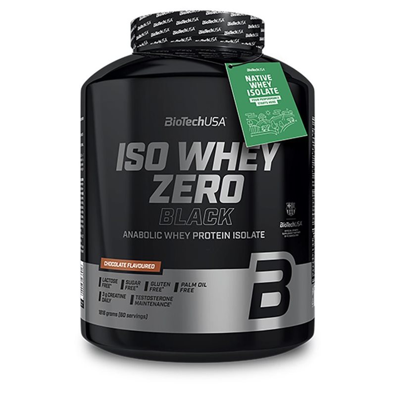 BioTechUSA Iso Whey Zero Black, Proteinpulver