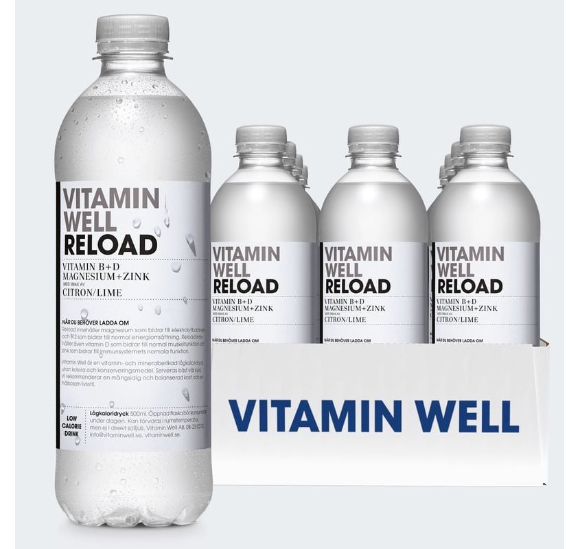 Vitamin Well Dryck (12-Pack)