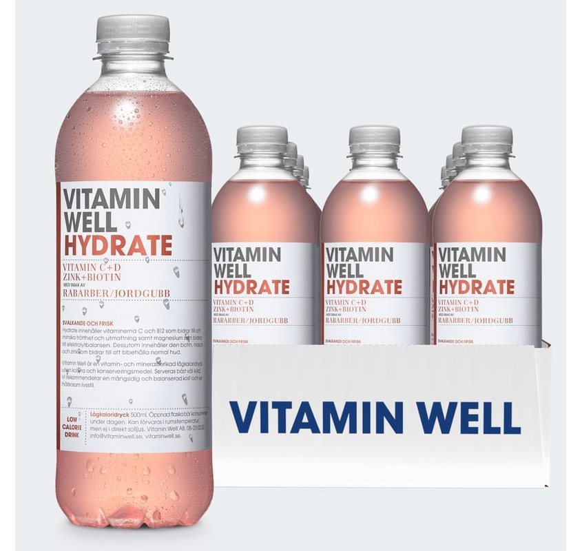 Vitamin Well Dryck (12-Pack)