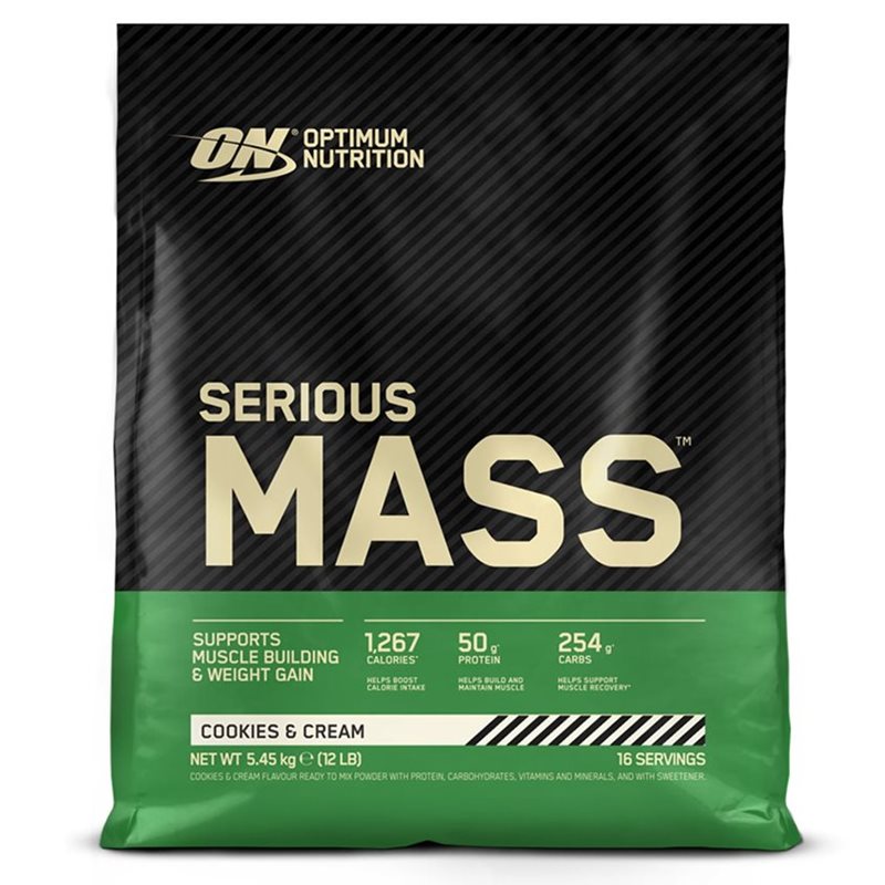 Optimum Nutrition Serious Mass, 5455 g, Gainer