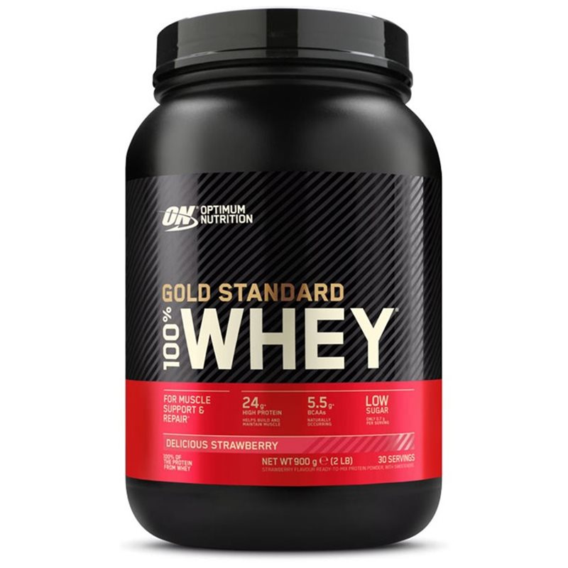 Optimum Nutrition 100% Whey Gold Std, ca 900 g, Proteinpulver
