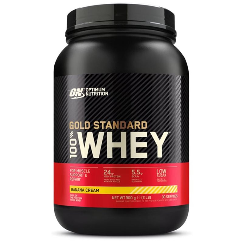 Optimum Nutrition 100% Whey Gold Std, ca 900 g, Proteinpulver