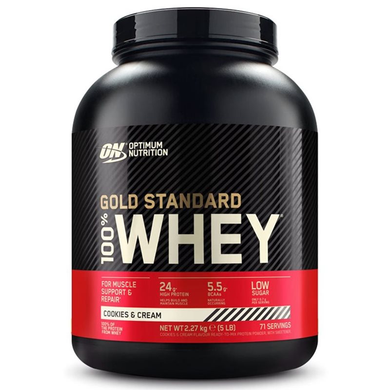 Optimum Nutrition 100% Whey Gold Std, 2270 g, Proteinpulver