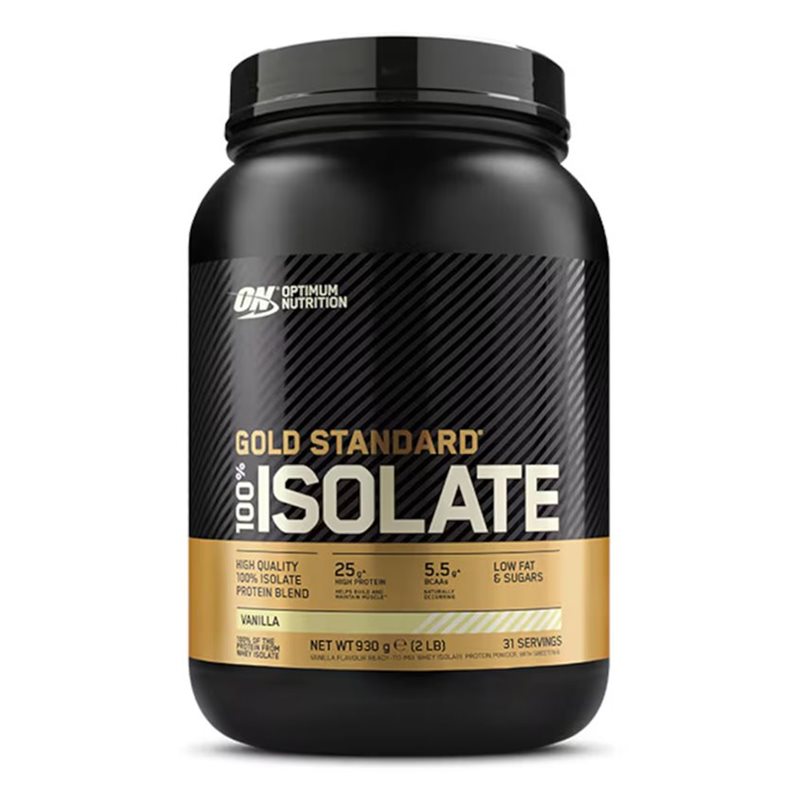 Optimum Nutrition Gold Standard 100% Isolate, 930 g, Proteinpulver