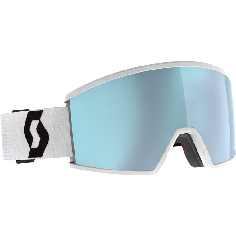 Scott Ambit Mineral White/Black Amp Ice Chrome