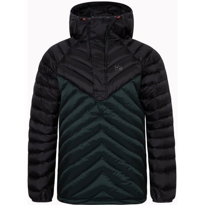 Varg M Övik Down Anorak Emerald Green And Carbon Black Varg M Övik Down Anorak Emerald Green And Carbon Black