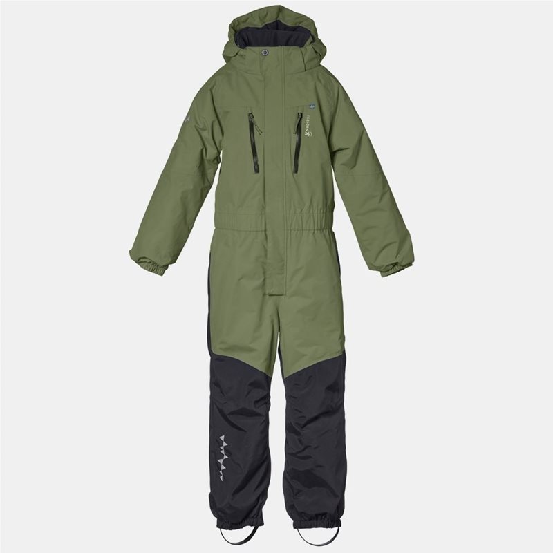 Isbjörn Penguin Snowsuit Kids Moss