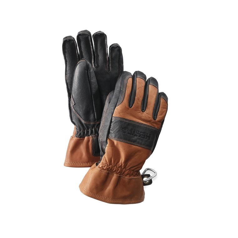Fält Guide Glove 5-finger - Brown & black