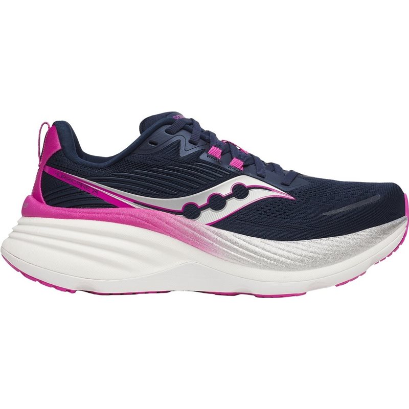 Saucony Hurricane 24 W Navy / Fuchsia