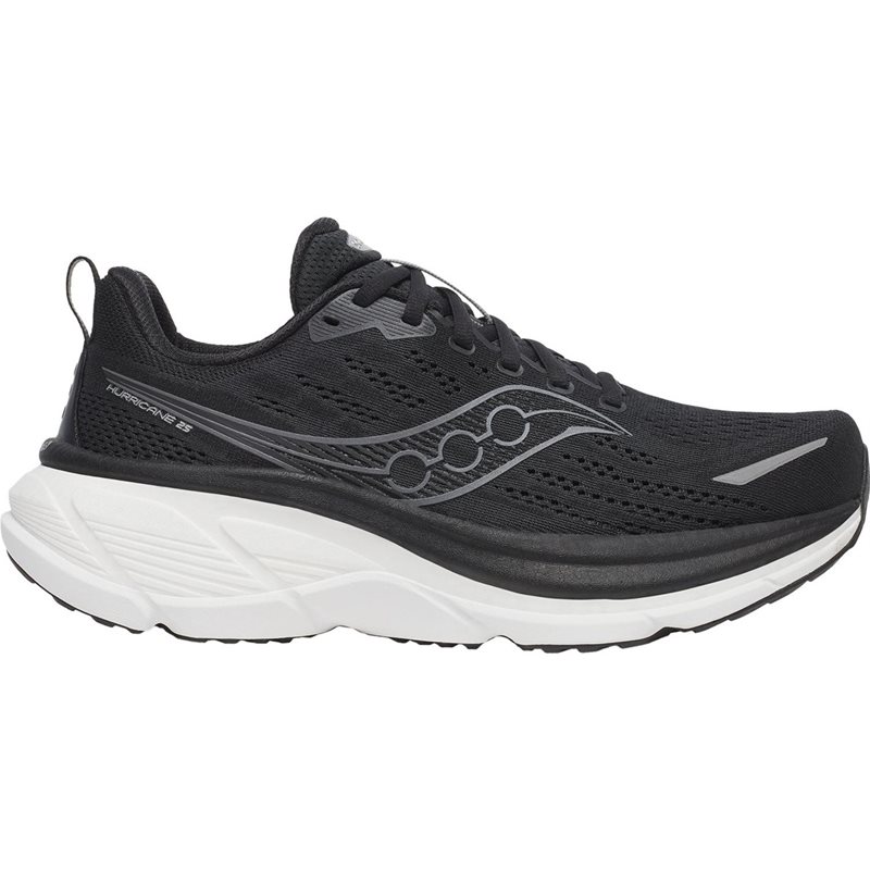 Saucony Hurricane 25 Wide M n Black/White