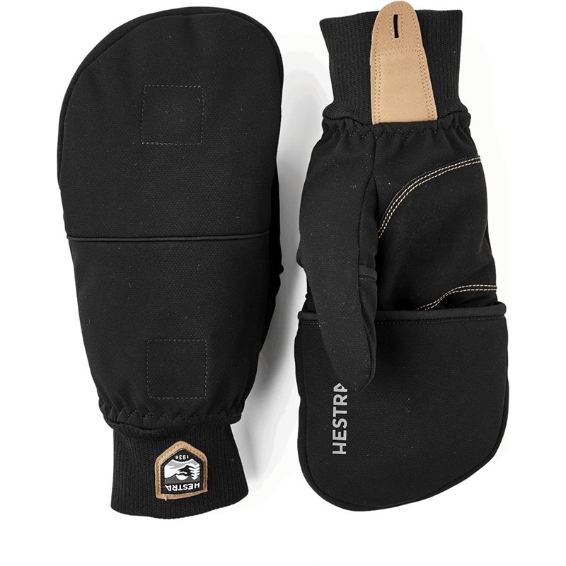 Hestra Windbreaker Pull Over Mitt Black