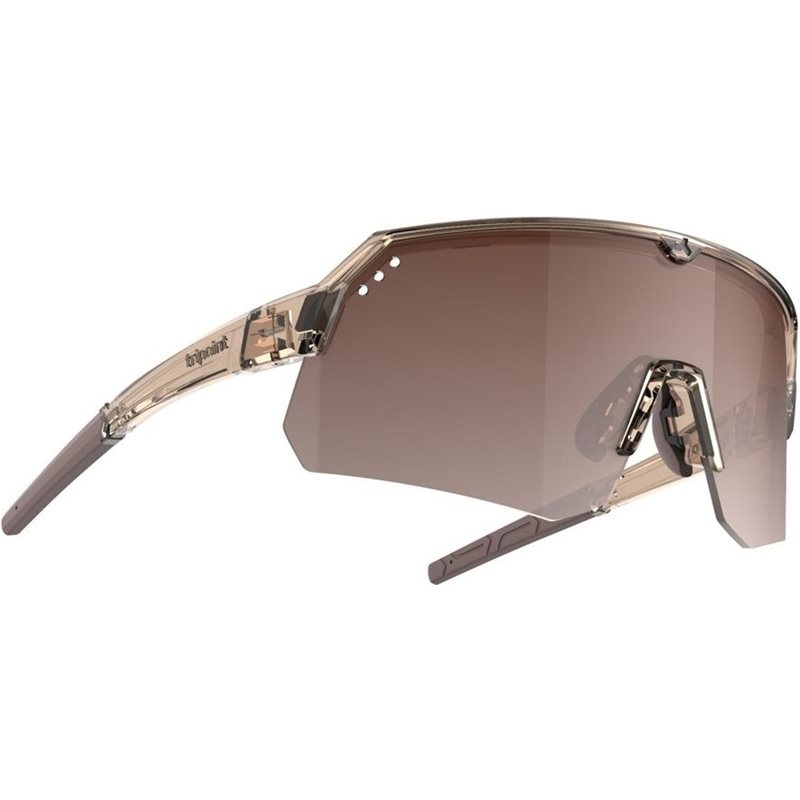 Shiny transparent brown