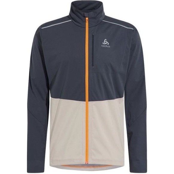 Odlo Jacket Langnes M Silver Cloud/India Ink