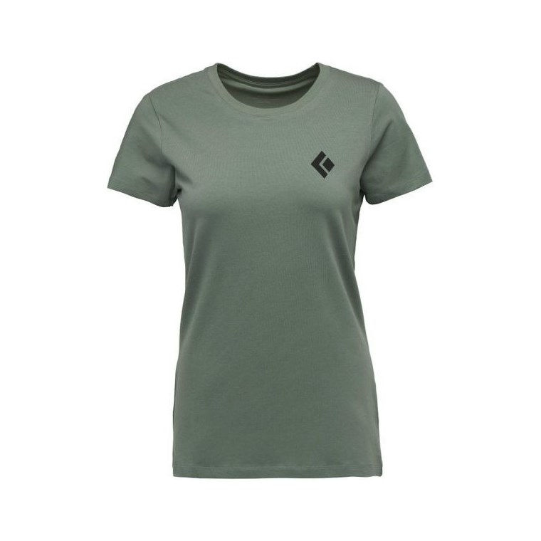 Black Diamond W Equipment For Alpnst Ss Tee Laurel Green
