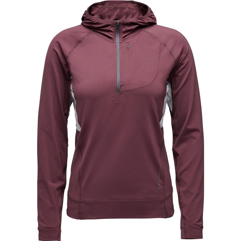 Black Diamond W Alpenglow Pro Hoody Dusk Violet