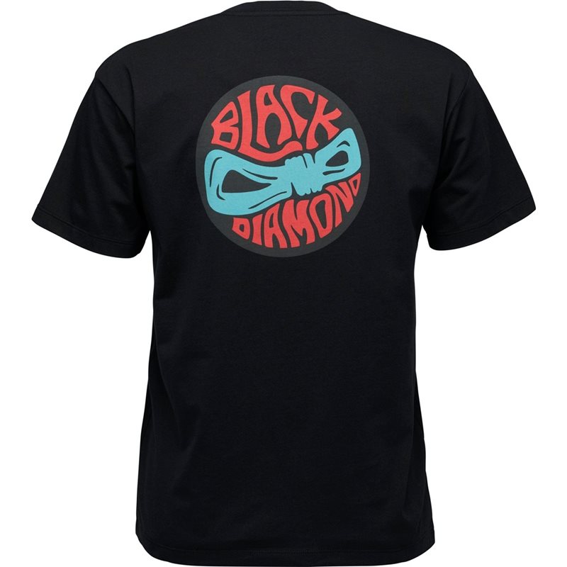 Black Diamond W Rope Badge Ss Tee Black Black S