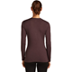 Icebreaker Women Merino 200 Oasis LS Crewe Java