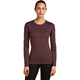 Icebreaker Women Merino 200 Oasis LS Crewe Java
