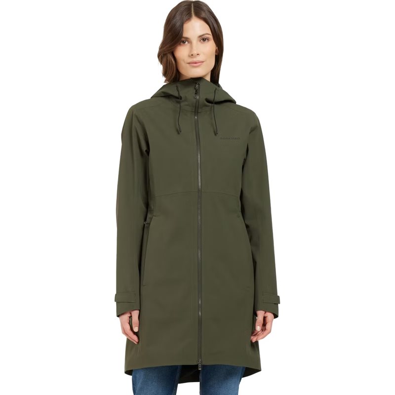 Didriksons Bea Wns Parka 6 Ash Brown