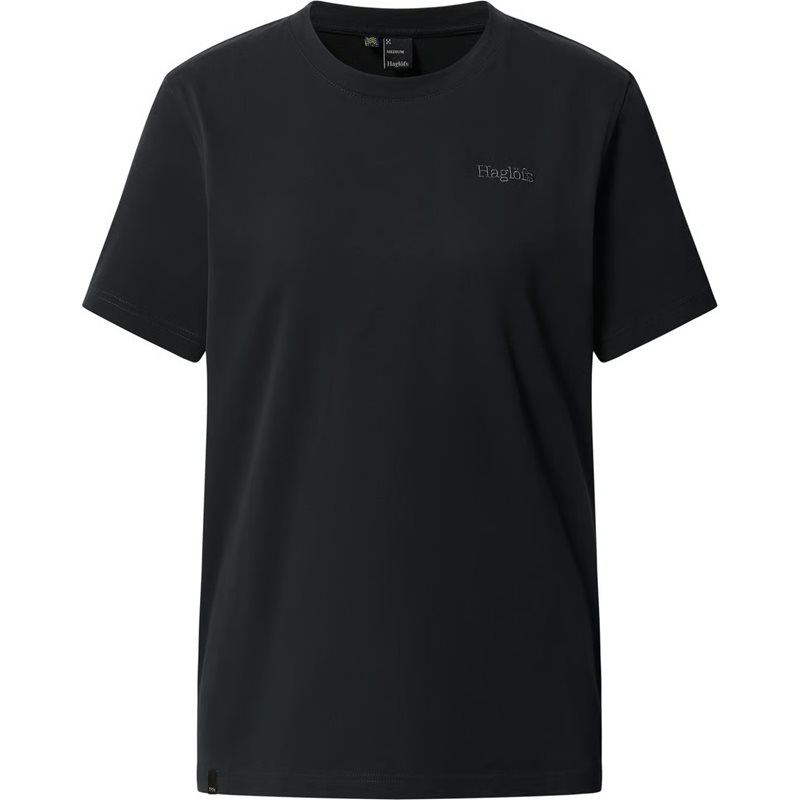 Hagl&ouml;fs Tee Women True Black True Black S