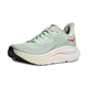 Hoka W Clifton 10 Wide Sea Glass/Neon Flame