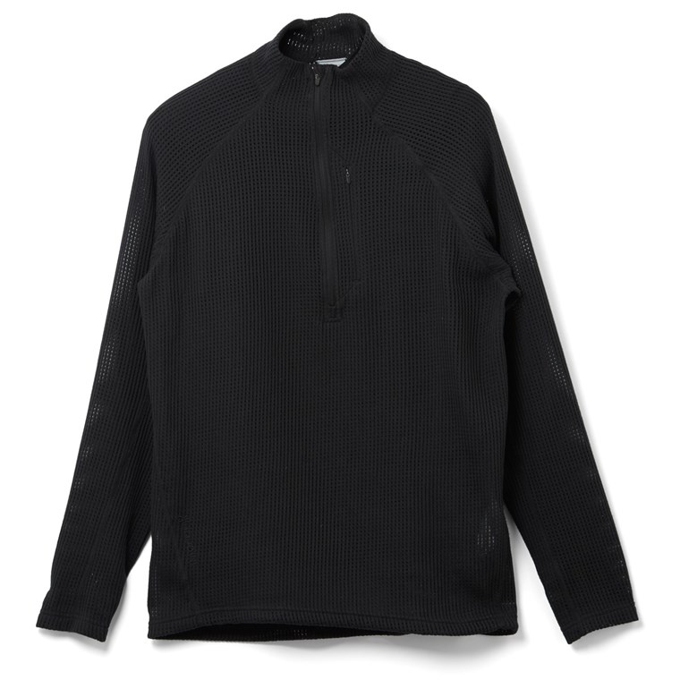 Houdini M's Pace Flow Half Zip True Black
