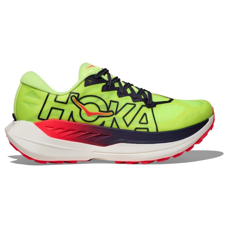 Hoka M Rocket X Trail Neon Yuzu/Neon Flame