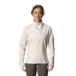 Houdini W's Pace Wind Jacketen Sugar Snow