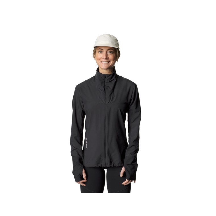 Houdini W's Pace Wind Jacketen True Black