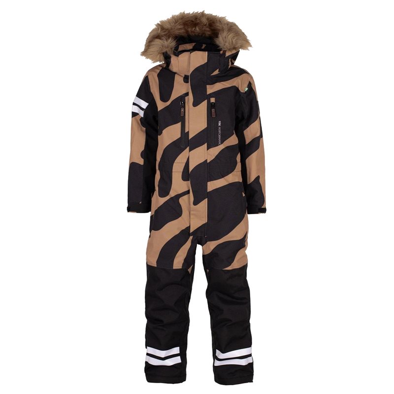 Lindberg Colden Winter Overall Black/Beige