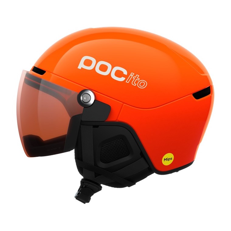 POCito Obex Visor Fluorescent Orange/Clarity Pocito/P