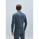 POC M's Layer Merino Mock Neck Jersey Sylvanite Grey