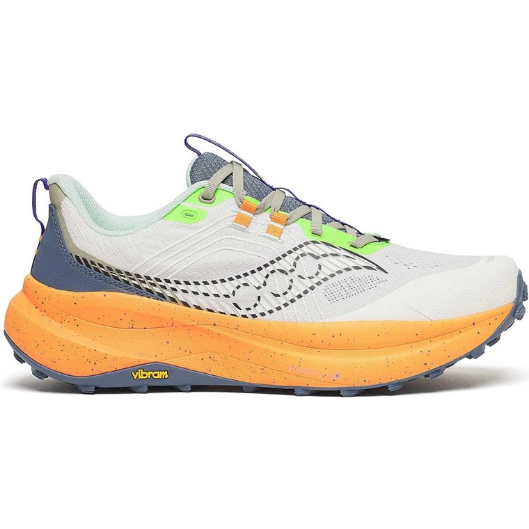 Saucony Xodus Ultra 4 Herr White/Tumeric