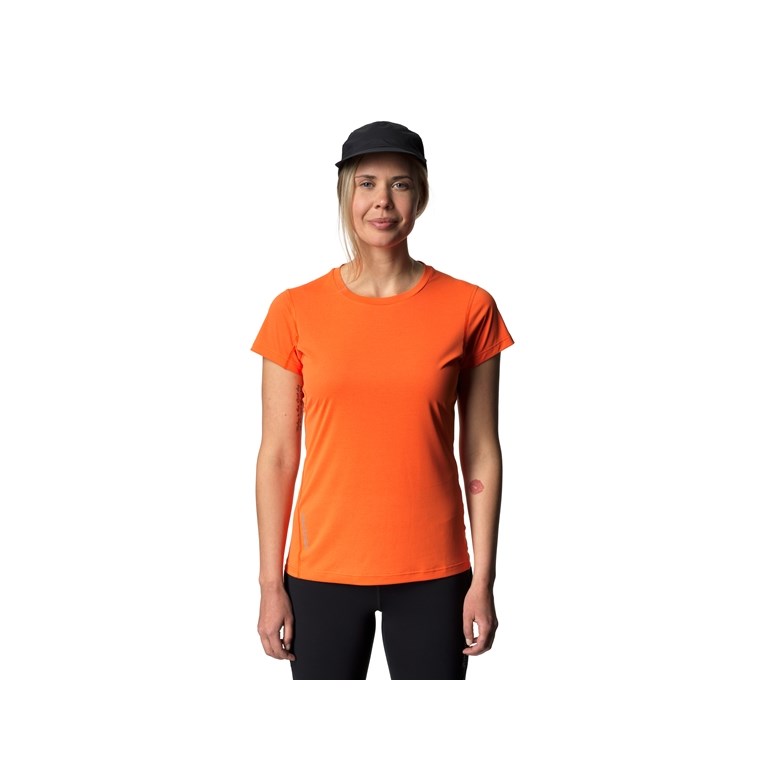 Houdini W's Pace Air Tee Sunset Orange