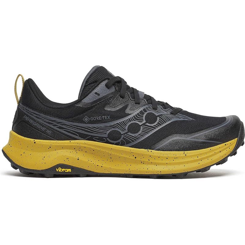Saucony Peregrine 16 GTX Herr Black/Oil Black/Oil 44,5