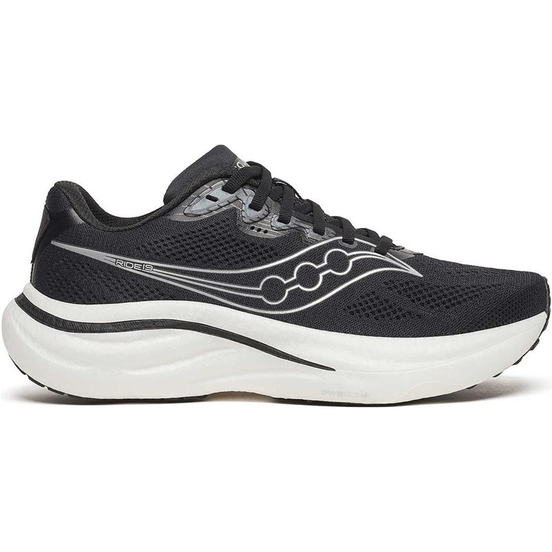 Saucony Ride 19 Dam Black/Silver