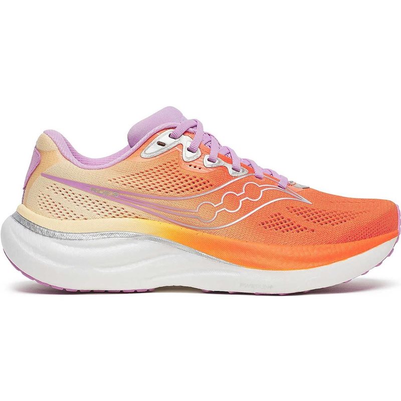 Saucony Ride 19 W Fire/Orchid - 37,5