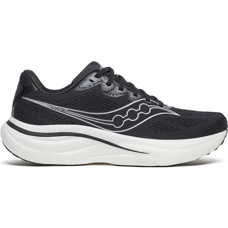 Saucony Ride 19 Wide W Black