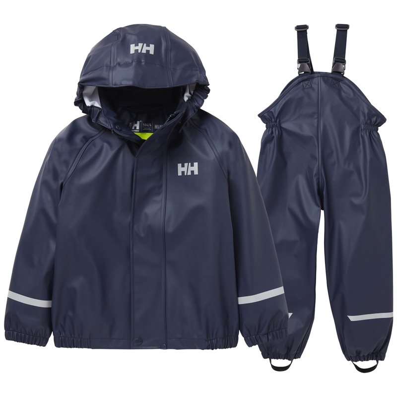 Helly Hansen K Bergen 2.0 Pu Rain Set Navy