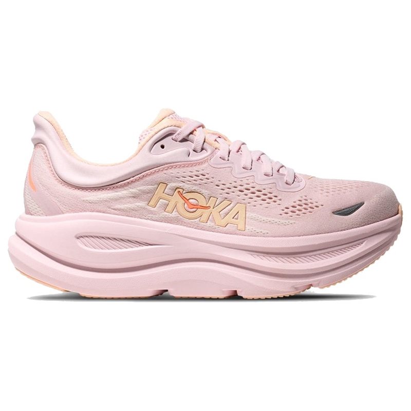 Hoka W Bondi 9 Lilac Cream/Tangerine Glow