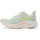 Hoka W Clifton 10 Sea Glass/Neon Flame