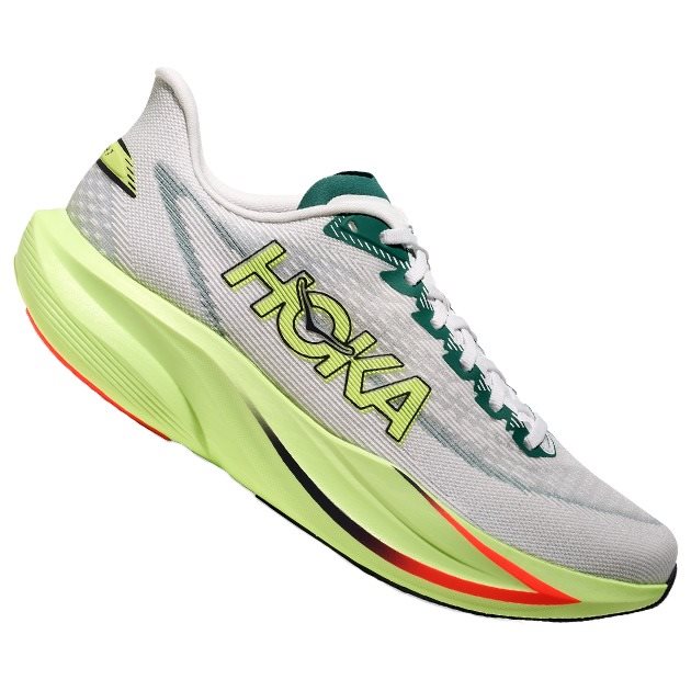 Hoka M Mach 7 Frost/Neon Yuzu - 41 1/3