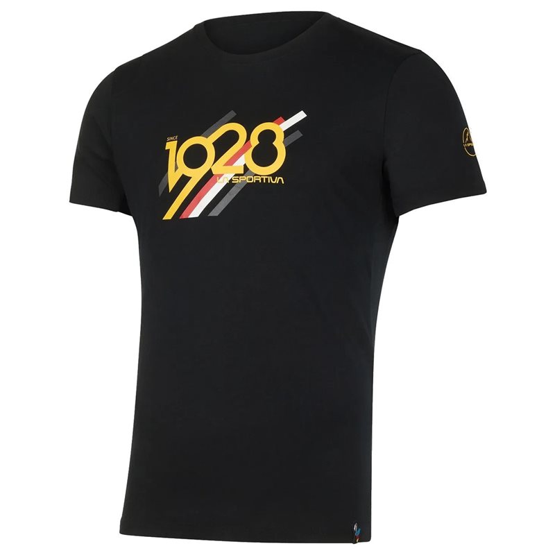 La Sportiva Since 1928 T-Shirt M Black/Yellow Black/Yellow S