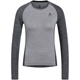 Odlo Natural Perform Pw 150 Bl Top Crew Neck Grey Melange/Dark Grey Melange