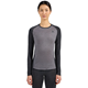 Odlo Natural Perform Pw 150 Bl Top Crew Neck Grey Melange/Dark Grey Melange