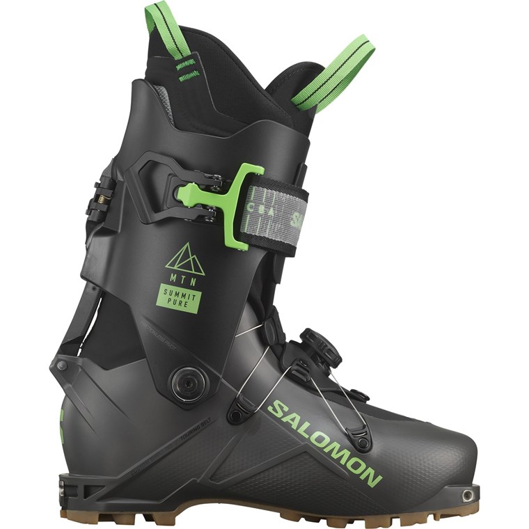 Salomon Mtn Summit Pure Anthracite/Black/Pastel Neon Green
