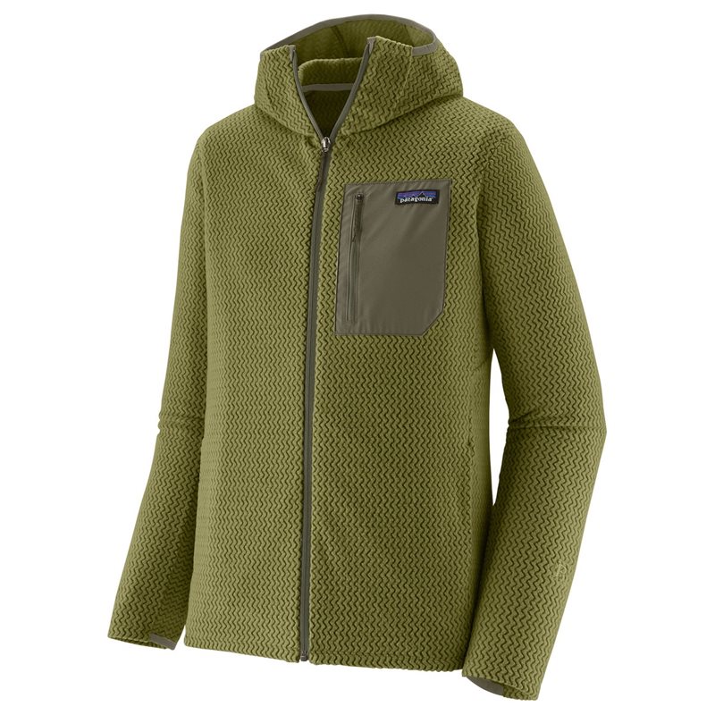 Patagonia M's R1 Air Full-Zip Hoody Caper Green