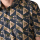 Patagonia M's Go To Shirt Jaguar Geo: Dolomite Blue