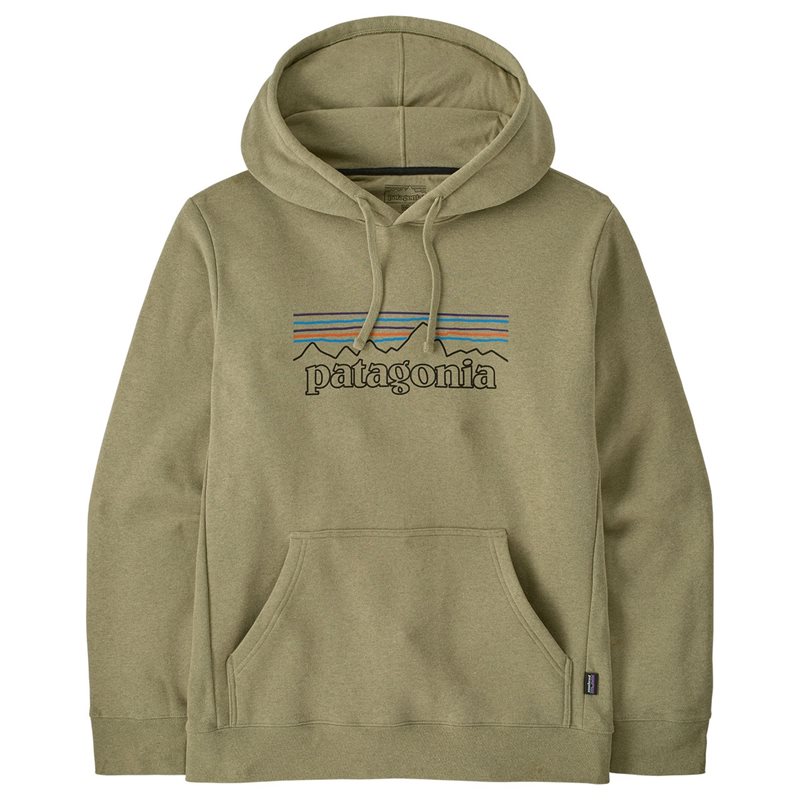 Patagonia M's P-6 Logo Uprisal Hoody P-6 Outline: Gumtree Green
