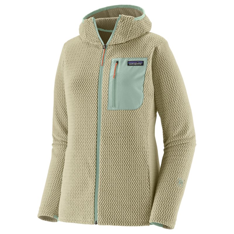 Patagonia W's R1 Air Full-Zip Hoody Weathered Stone